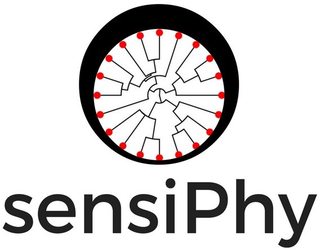 sensiPhy hex sticker