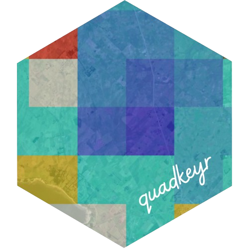 quadkeyr hex sticker