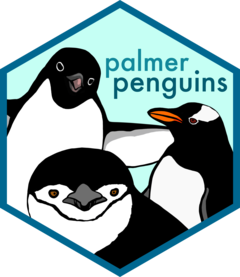 palmerpenguins hex sticker