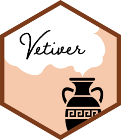 vetiver hex sticker