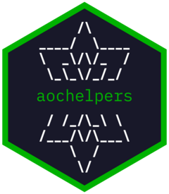aochelpers hex sticker